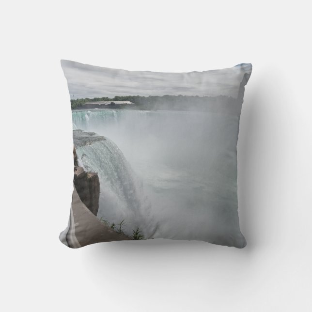 Coussin Paysage paisible de Niagara (Recto)