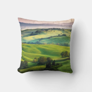 Coussin Paysage : Sérénité Peinte Légère