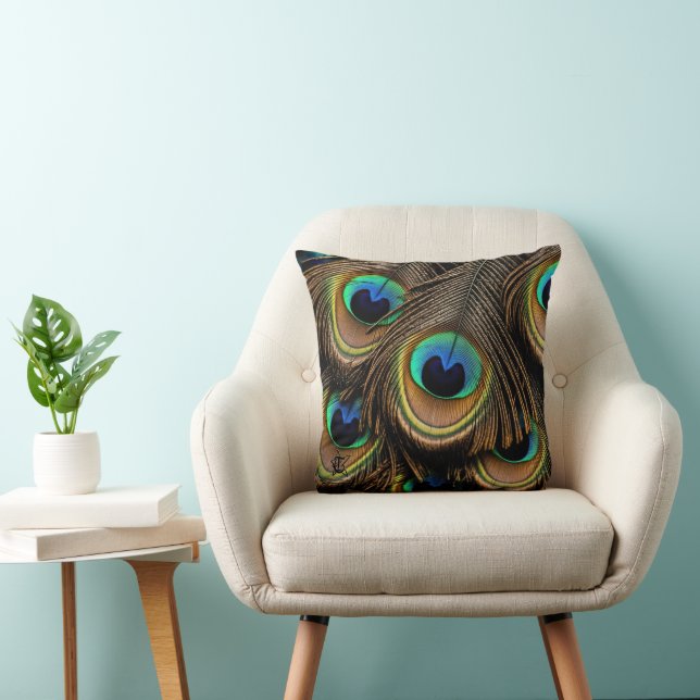 Coussin Peacock Love (Chaise)