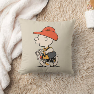 Coussin Peanuts Charlie Brown Cowboy Halloween