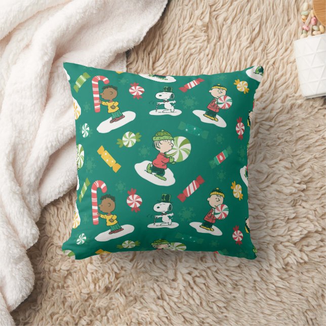 Coussin Peanuts Pepperment Dreams Motif de vacances (Couverture)