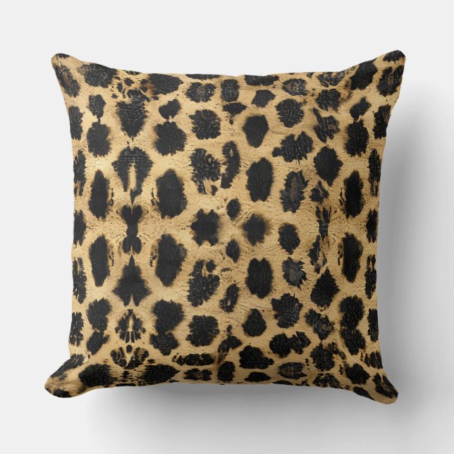 Coussin Peau de jaguar (Recto)