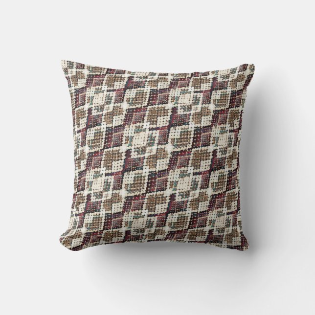 Coussin Peau de serpent. (Recto)