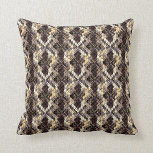 Coussin Peau de serpent, Python, Anaconda, peau, reptile