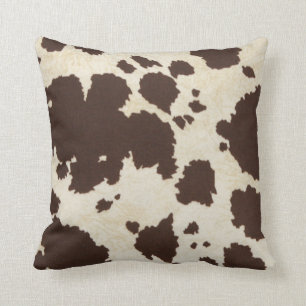 Coussin Peau de vache occidentale russe