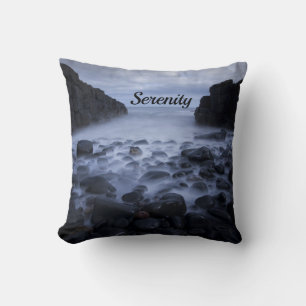 Coussin Pebbles and Rocks along the Ocean Shoreline