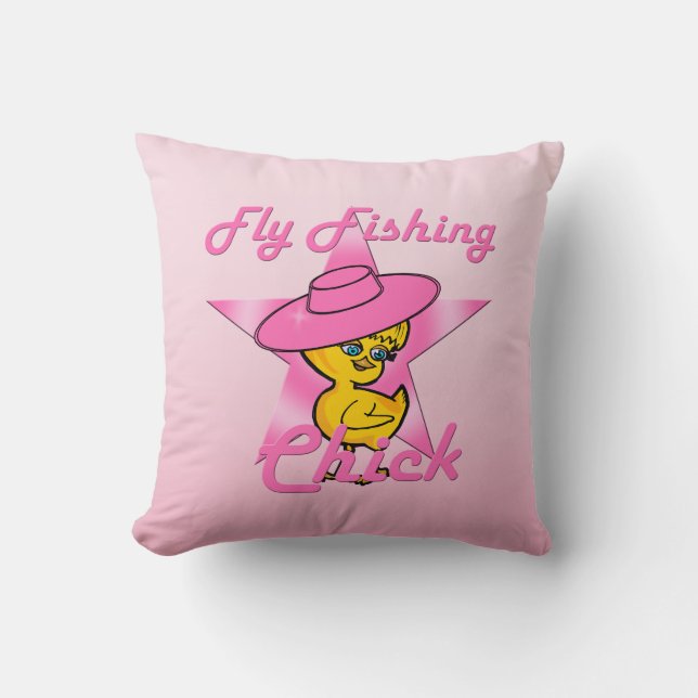 Coussin Pêche à la mouche #8 (Recto)
