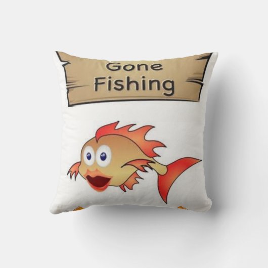 Coussin Pêche à l'oreiller (Verso)