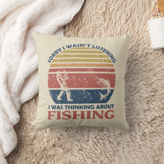 Coussin Pêche amusante (Couverture)