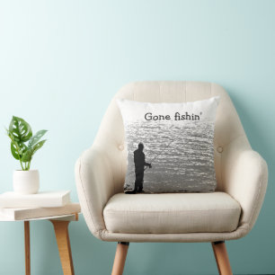 Coussin Pêche au lac