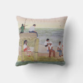 Coussin Pêche crépusculaire 1988 (Verso)