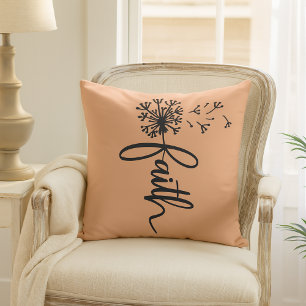 Coussin Pêche florale