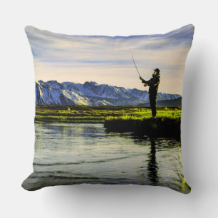Coussin Pêcheur du lac Mountain