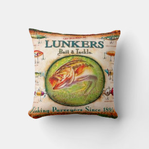 Coussin "Pêcheur Lunker"