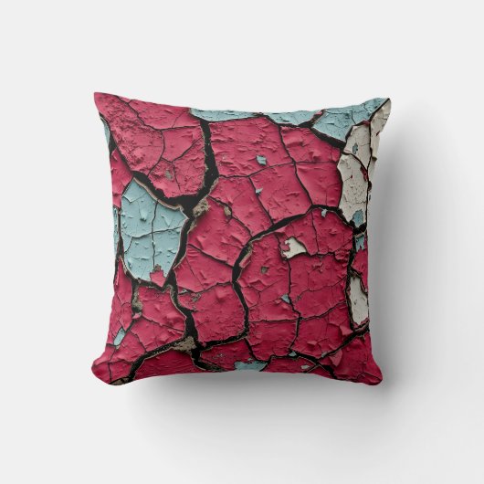 Coussin Peeling Calques de peinture (Recto)