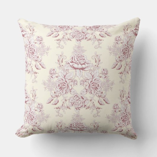 Coussin Peine de toile, répétition centrale, motif, couleu (Recto)