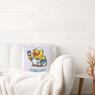 Coussin Peintre Canard en Caoutchouc