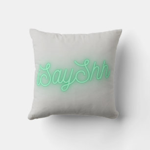 Coussin peinture à éclaboussure de chien