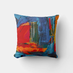 Coussin Peinture Abstraite