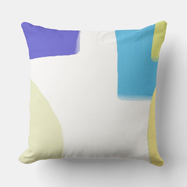 Coussin peinture abstraite (Recto)
