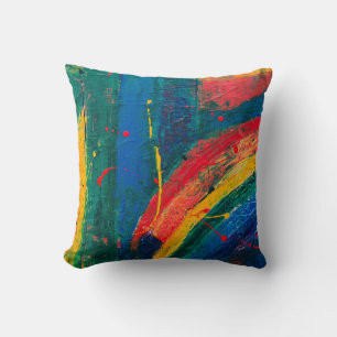 Coussin Peinture Abstraite