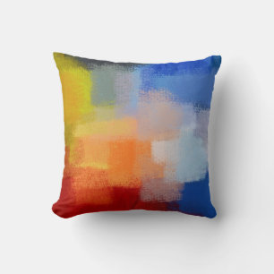Coussin Peinture Abstraite Art Abstrait rétro 2