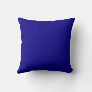 Coussin Peinture abstraite bleue