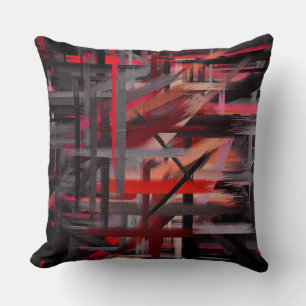 Coussin Peinture Abstraite Couleurs dynamiques #13