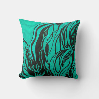 Coussin Peinture acrylique