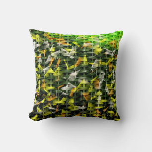 Coussin Peinture acrylique Abstraite