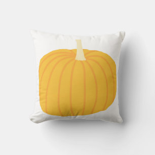 Coussin peinture citrouille