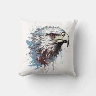 Coussin Peinture d'aigle
