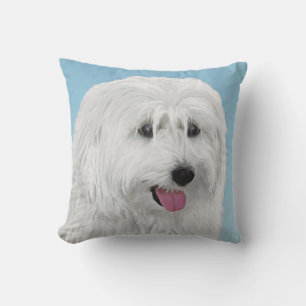 Coussin Peinture de Berger de Plaine Polonais - Art Canin