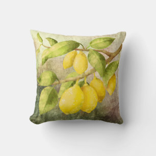 Coussin Peinture de citrons