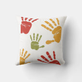 Coussin peinture de palmiers (Verso)