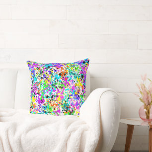 Coussin Peinture de plaque