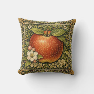 Coussin Peinture de pomme vintage