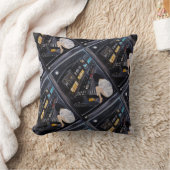 Coussin Peinture de vendredi soir par Alfred Fox (Couverture)