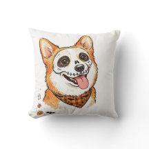 Peinture de visage de squelette mignon Corgi Hallo