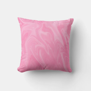 Coussin Peinture des vagues roses Meilleur art abstrait