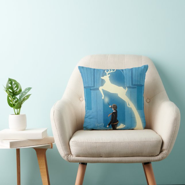 COUSSIN PEINTURE DU PATRONUS™ HARRY POTTER (Chaise)