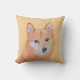 Coussin Peinture finlandaise Spitz - Jote Original Chien A