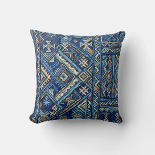 Coussin Peinture géométrique africaine Imprimée sur Impast