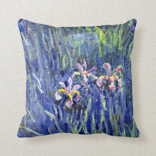Coussin Peinture Monet - Irises 2