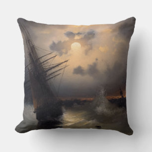 Coussin Peinture navale maritime Histoire de l'art russe