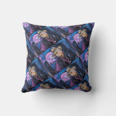 Coussin Peinture Neon Moon par Alfred Fox (Verso)