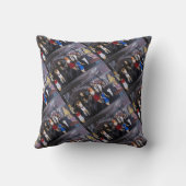 Coussin Peinture No Control par Alfred Fox (Verso)