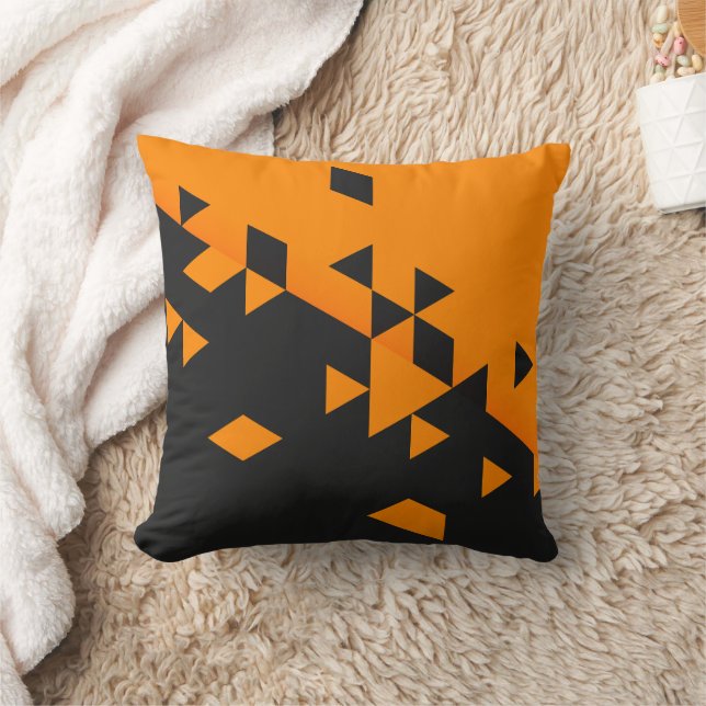 Coussin Peinture Papaya Orange (Couverture)