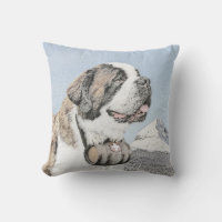 Peinture Saint Bernard - Cute Original Chien Art