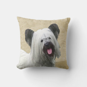 Coussin Peinture Skye Terrier - Cute Original Chien Art